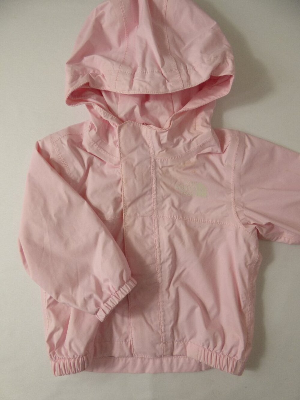 The North Face Infant Pink Rain Jacket, Size 3-6 Months